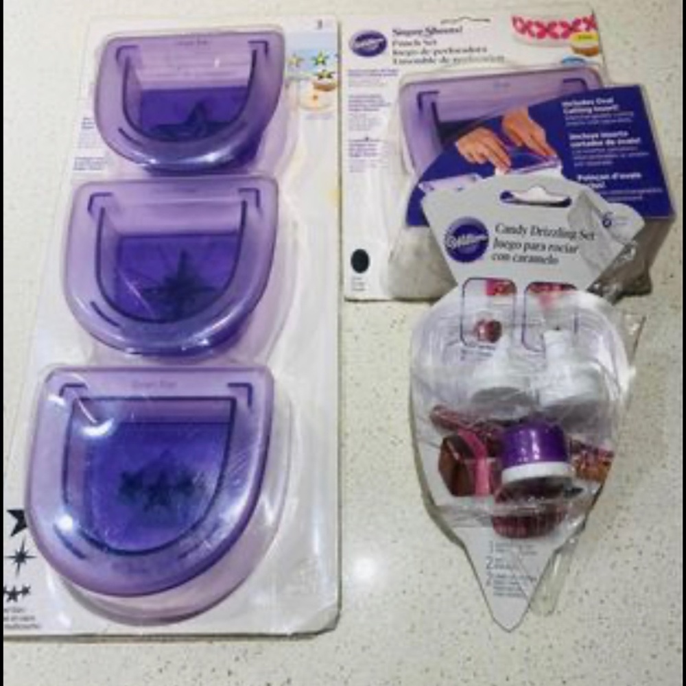 Wilton Punch Set, Candy Drizzling Set.